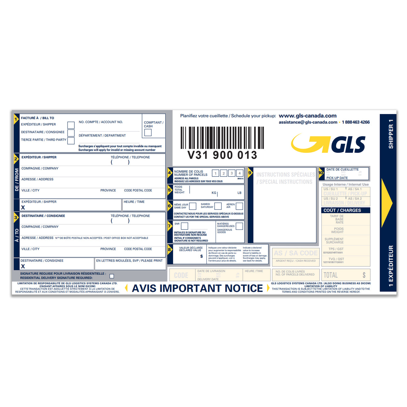 GLS Canada Shop